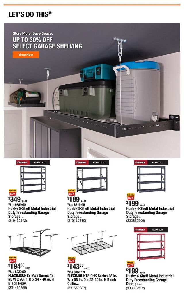 Catalogue Home Depot from 08/07/2025