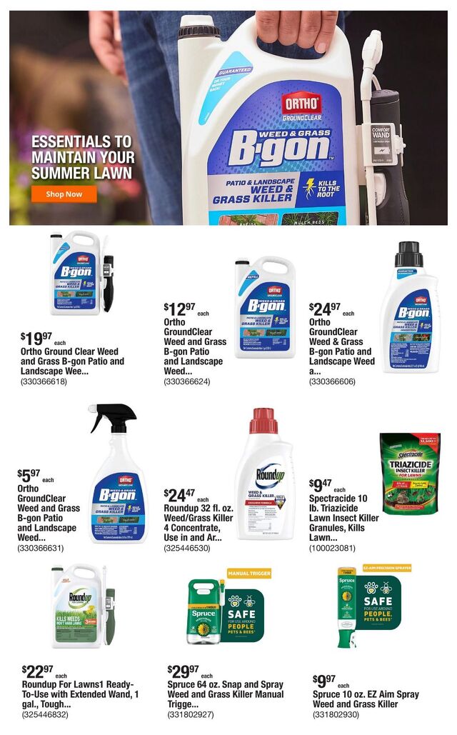 Catalogue Home Depot from 08/07/2025