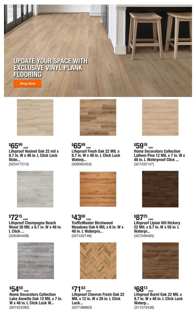 Catalogue Home Depot from 08/07/2025