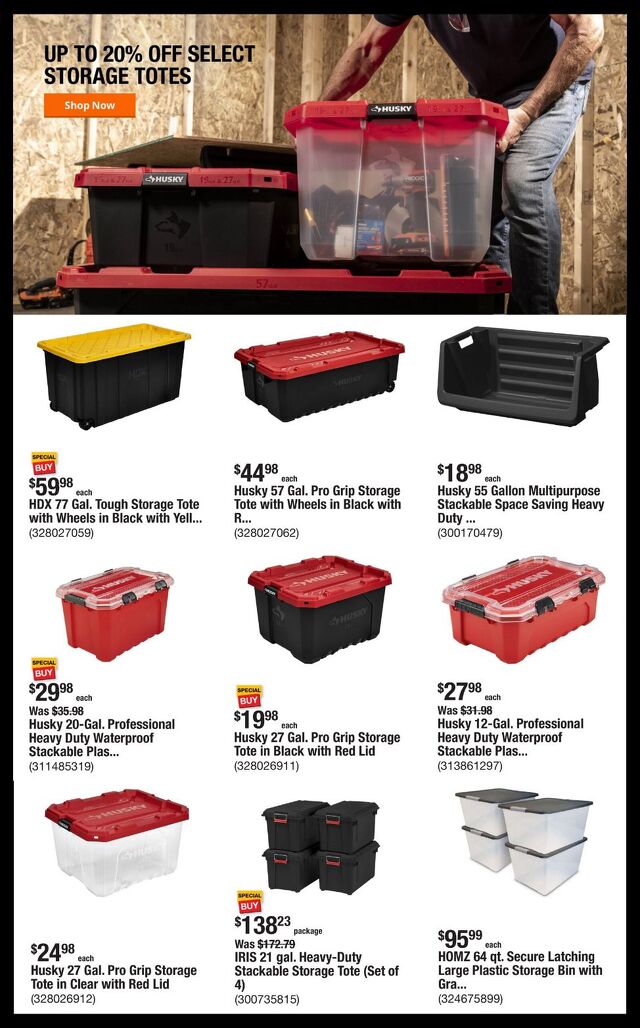 Catalogue Home Depot from 08/18/2025