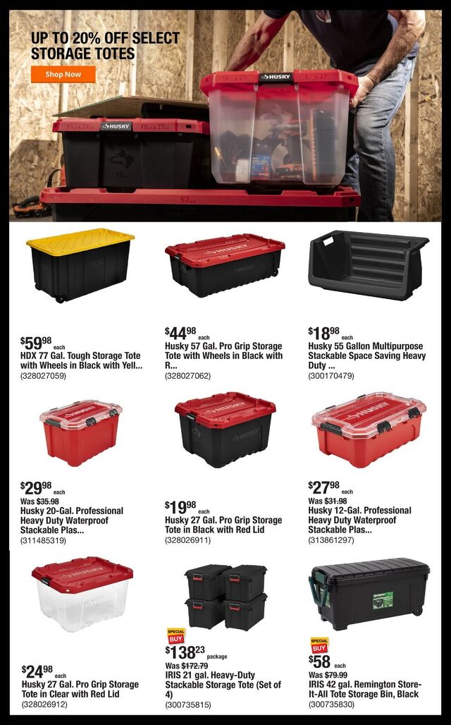 Catalogue Home Depot from 08/18/2025