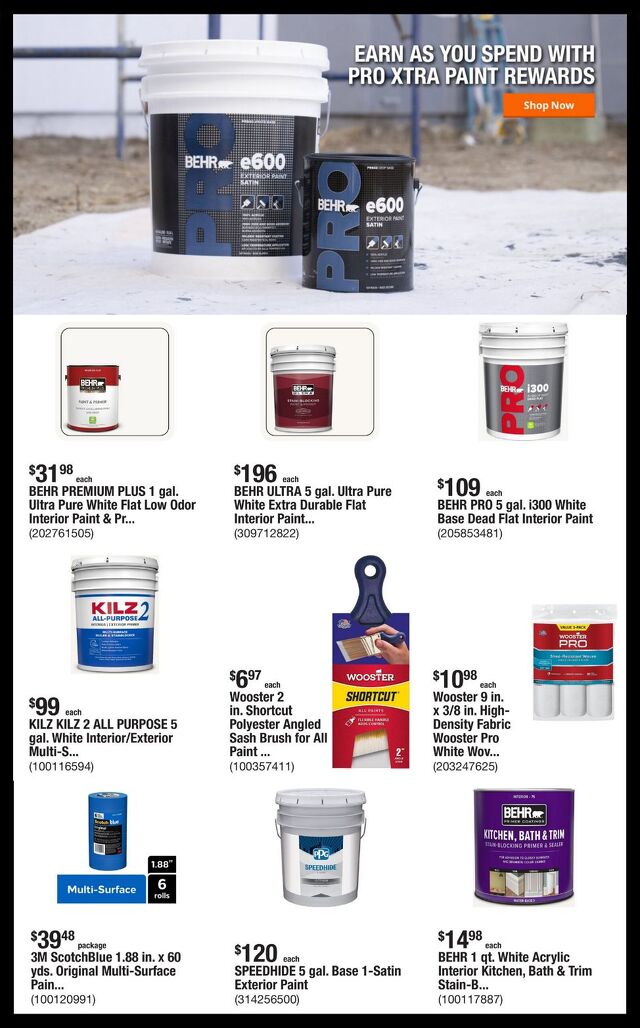 Catalogue Home Depot from 08/25/2025