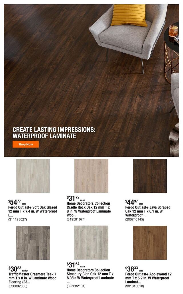 Catalogue Home Depot from 09/04/2025