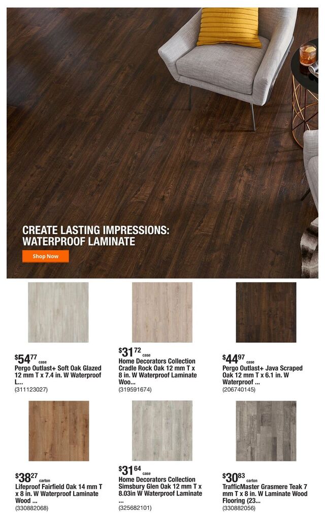 Catalogue Home Depot from 09/04/2025