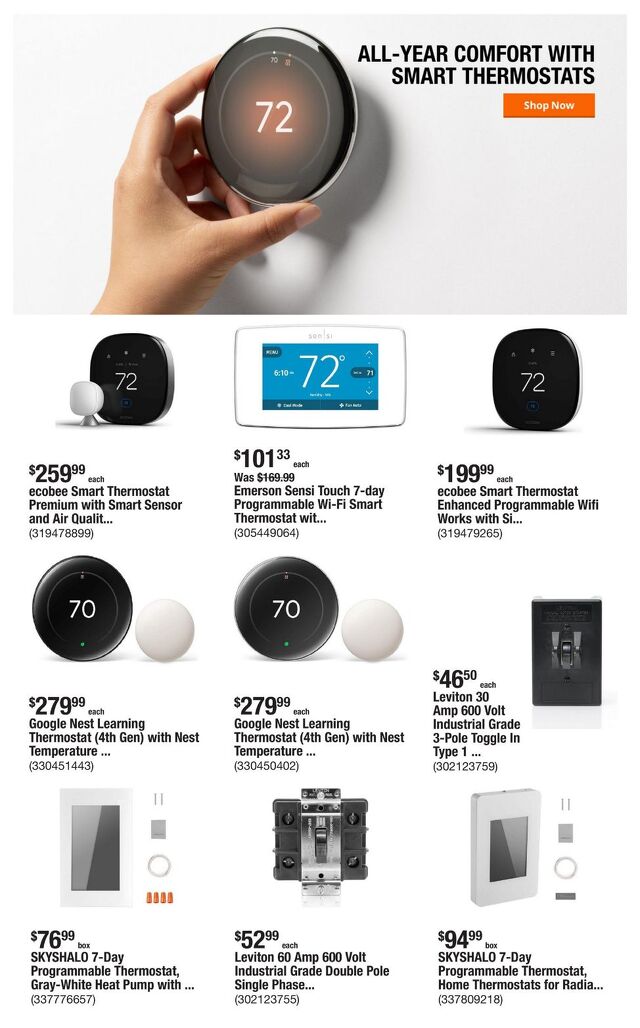 Catalogue Home Depot from 09/04/2025