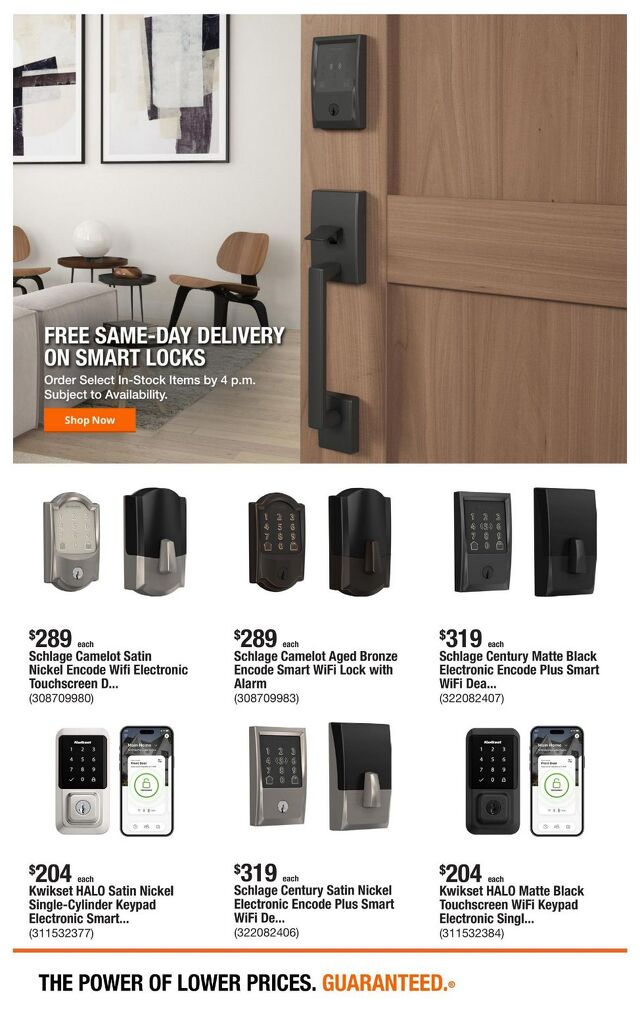 Catalogue Home Depot from 09/04/2025