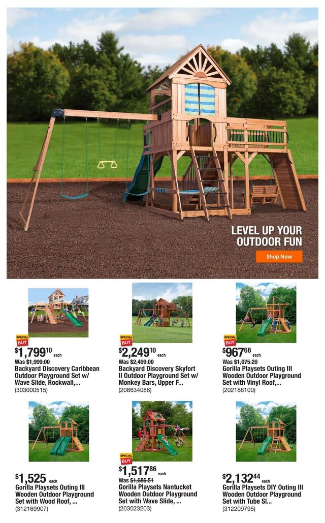Catalogue Home Depot from 09/04/2025