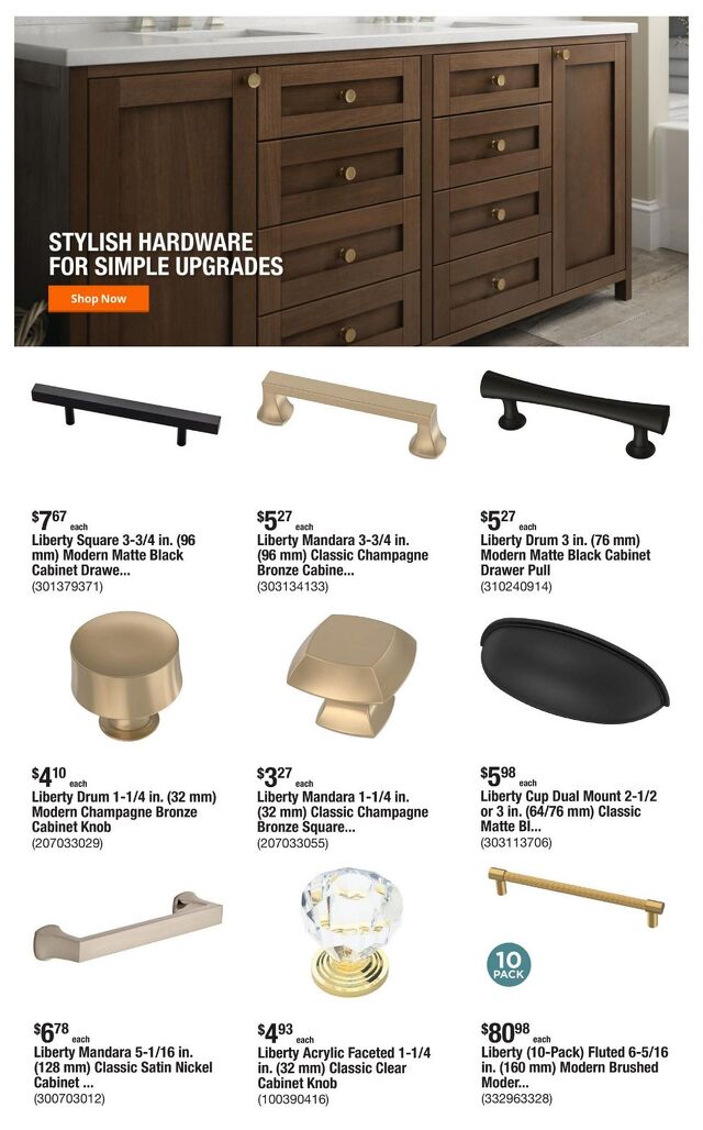 Catalogue Home Depot from 09/11/2025
