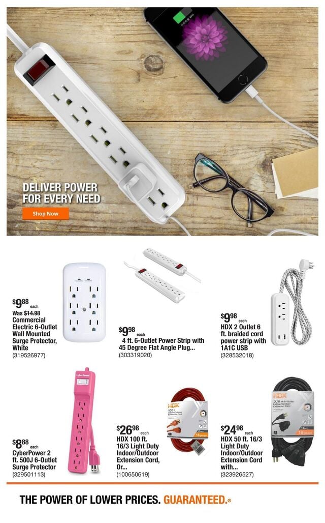 Catalogue Home Depot from 09/11/2025