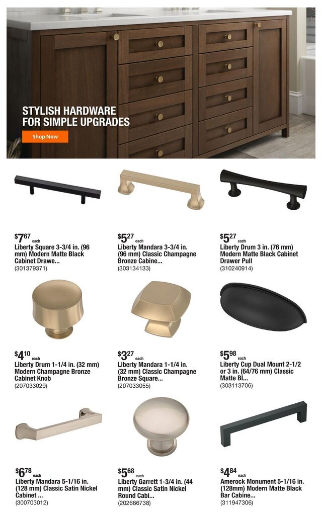 Catalogue Home Depot from 09/11/2025