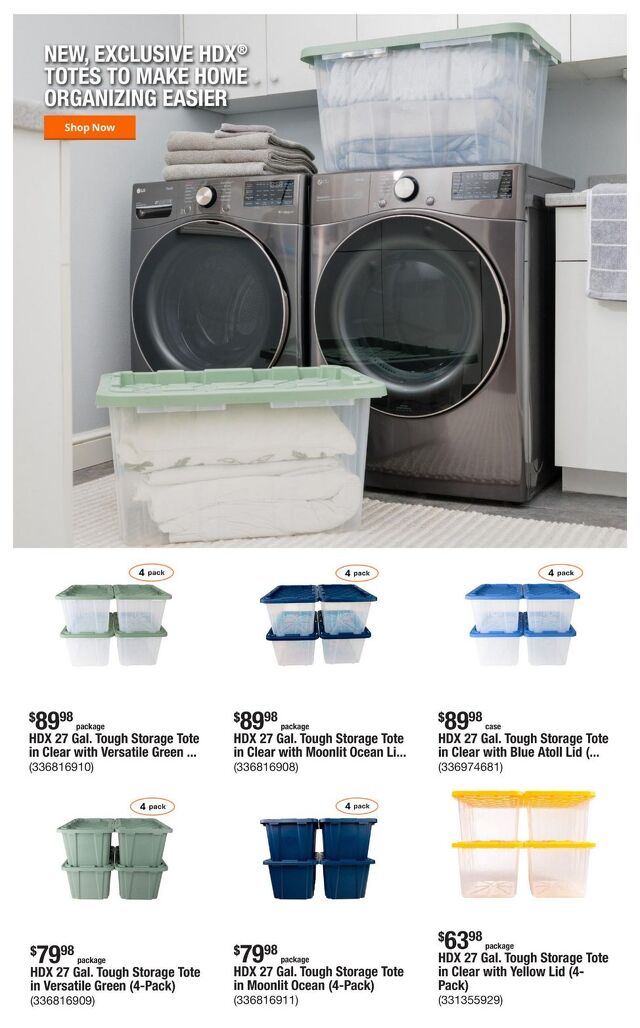 Catalogue Home Depot from 09/11/2025