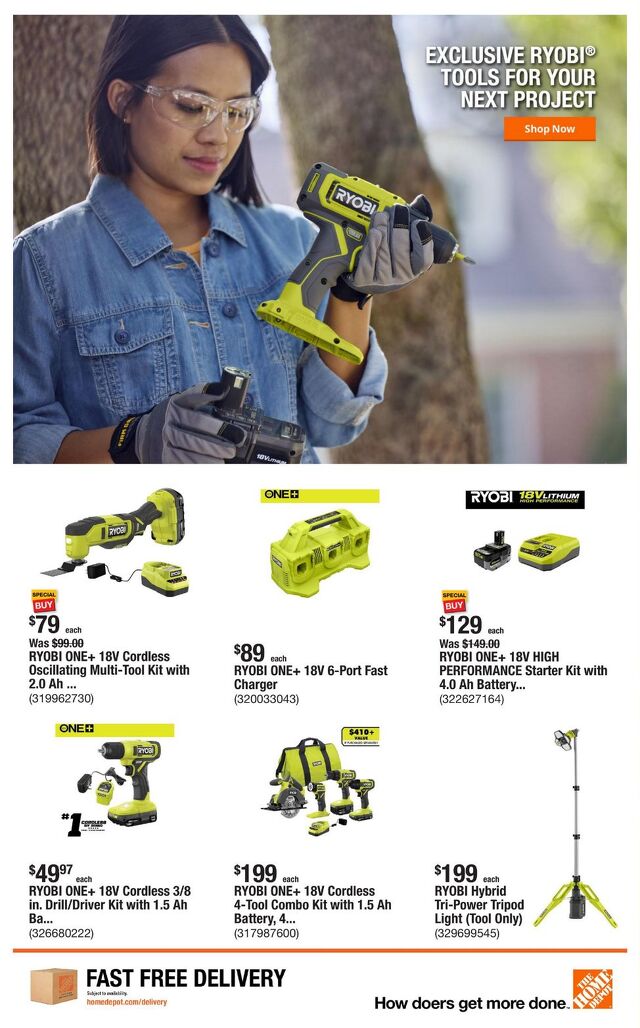 Catalogue Home Depot from 09/11/2025