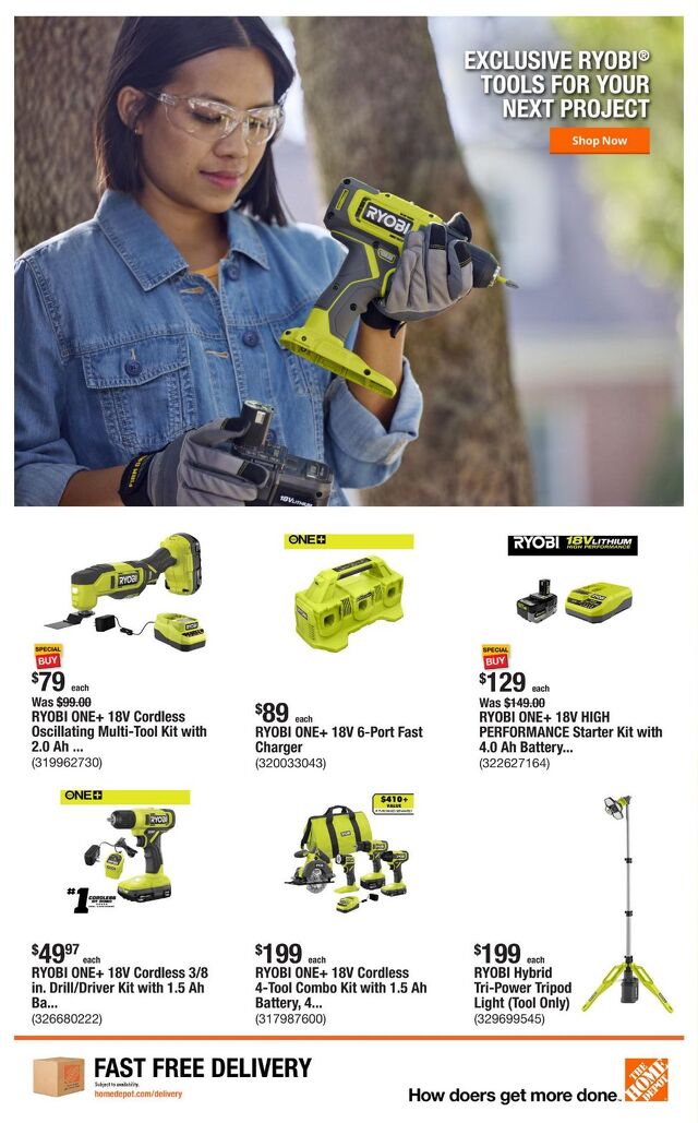 Catalogue Home Depot from 09/11/2025
