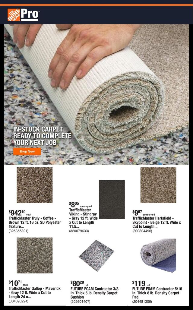 Catalogue Home Depot from 09/08/2025