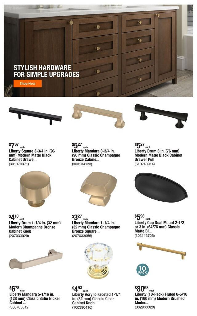 Catalogue Home Depot from 09/11/2025