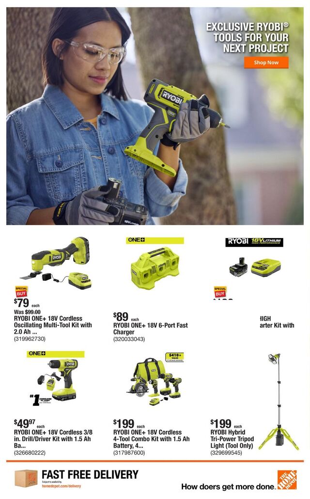 Catalogue Home Depot from 09/11/2025