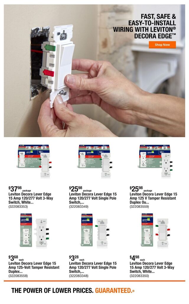 Catalogue Home Depot from 09/18/2025