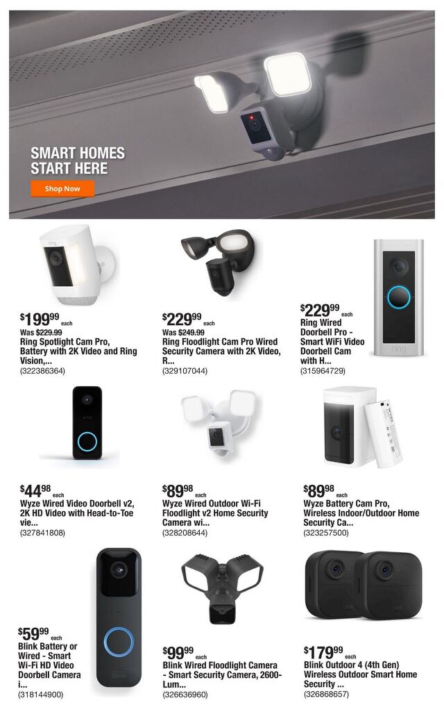 Catalogue Home Depot from 09/18/2025