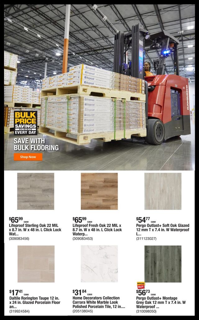 Catalogue Home Depot from 09/15/2025
