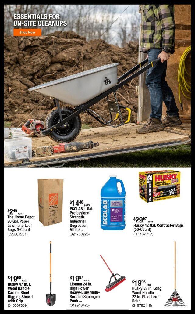 Catalogue Home Depot from 09/15/2025