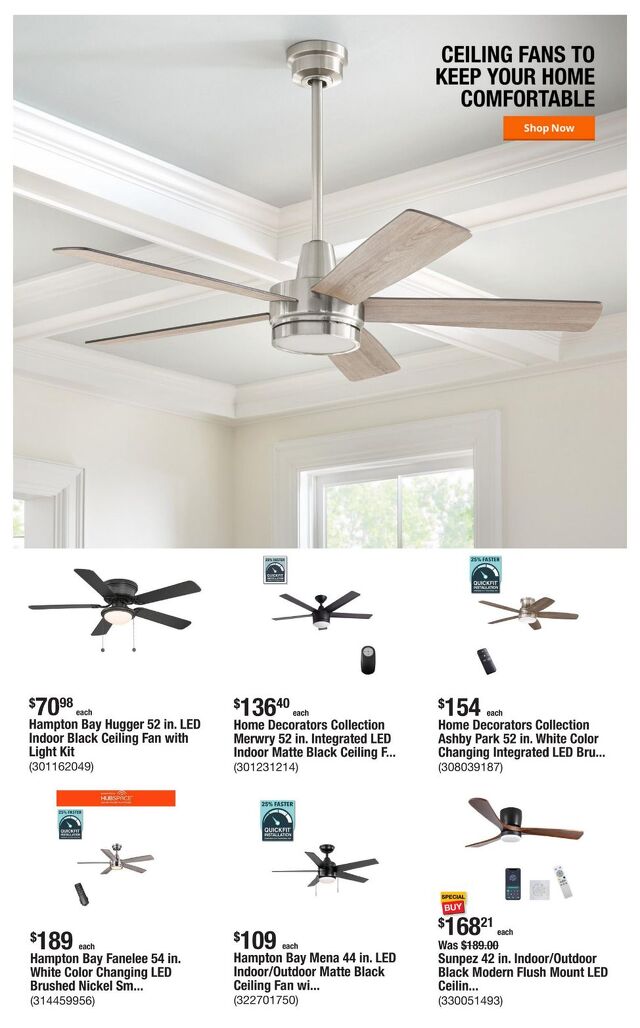 Catalogue Home Depot from 09/18/2025