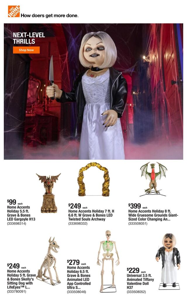 Catalogue Home Depot from 09/18/2025