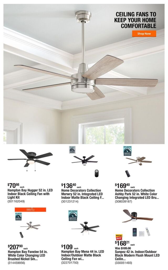 Catalogue Home Depot from 09/18/2025