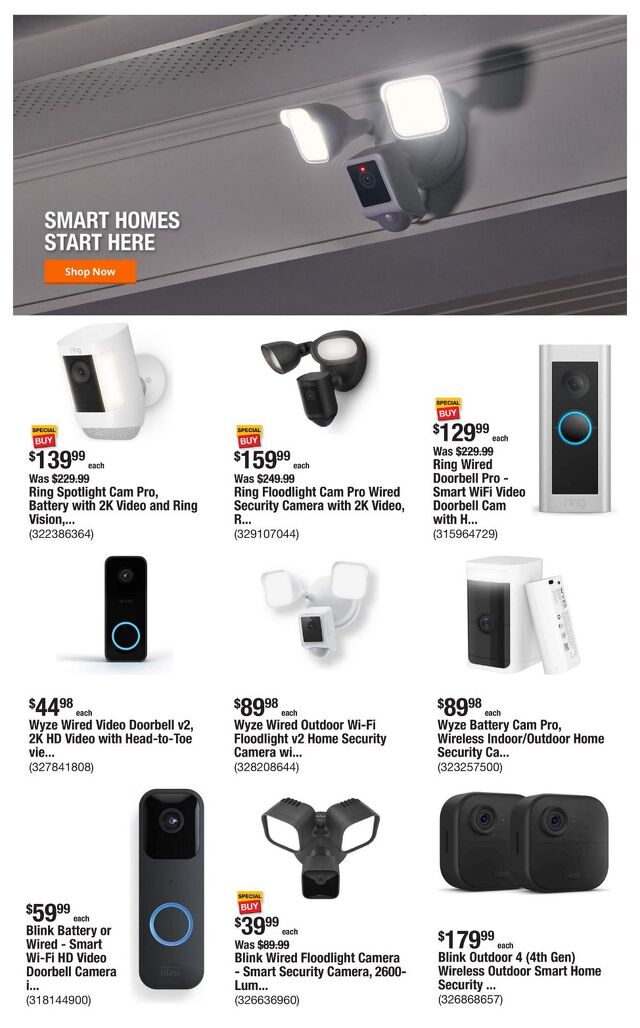Catalogue Home Depot from 09/18/2025
