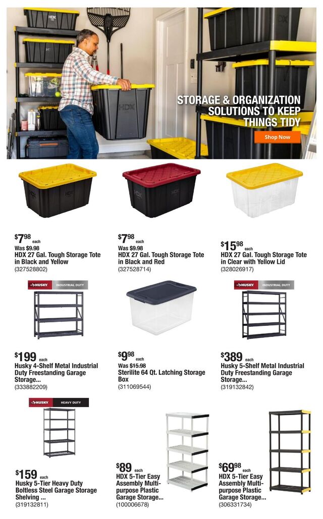Catalogue Home Depot from 09/18/2025