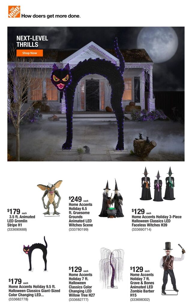 Catalogue Home Depot from 09/25/2025