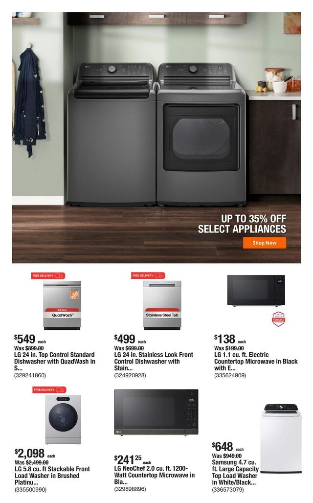 Catalogue Home Depot from 09/25/2025