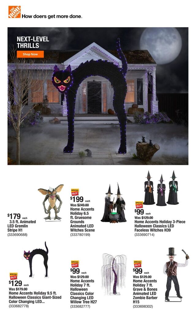 Catalogue Home Depot from 09/25/2025