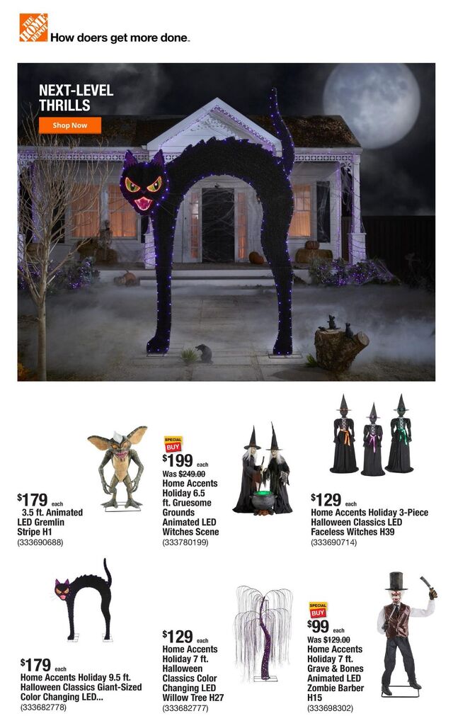 Catalogue Home Depot from 09/25/2025