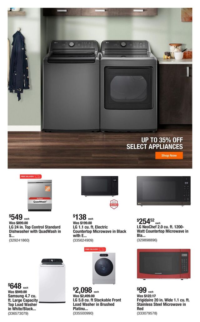 Catalogue Home Depot from 09/25/2025