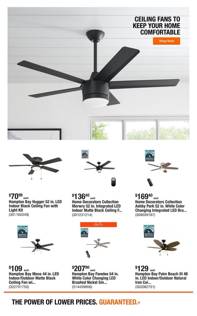 Catalogue Home Depot from 09/25/2025