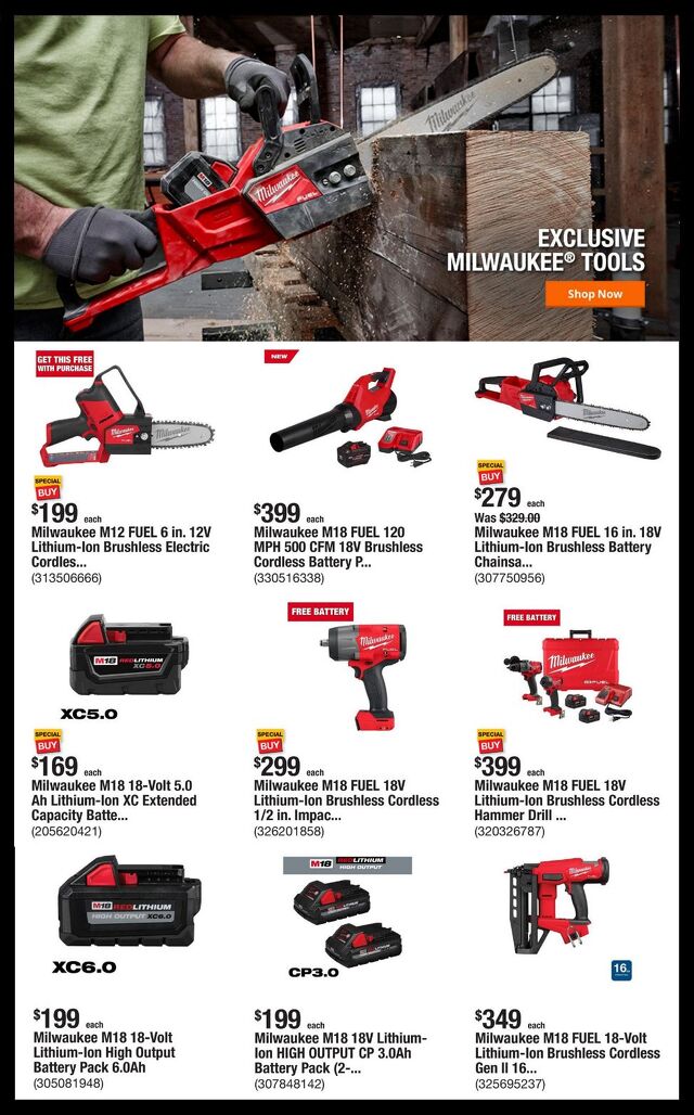 Catalogue Home Depot from 09/29/2025