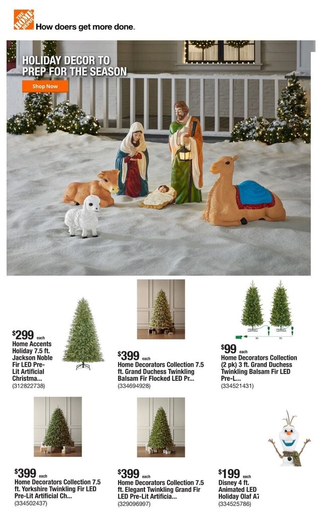 Catalogue Home Depot from 10/02/2025