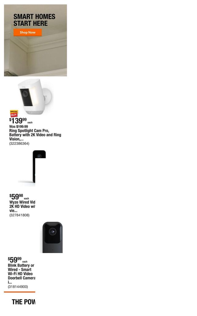 Catalogue Home Depot from 10/02/2025