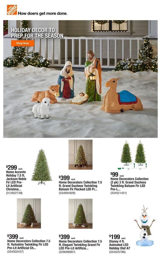 Catalogue Home Depot from 10/02/2025