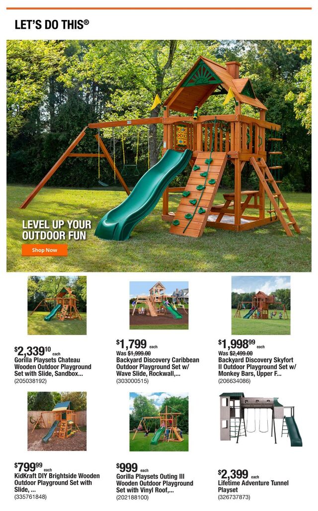 Catalogue Home Depot from 10/02/2025