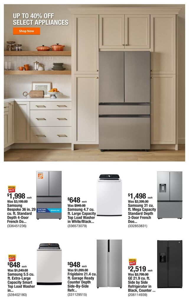 Catalogue Home Depot from 10/09/2025