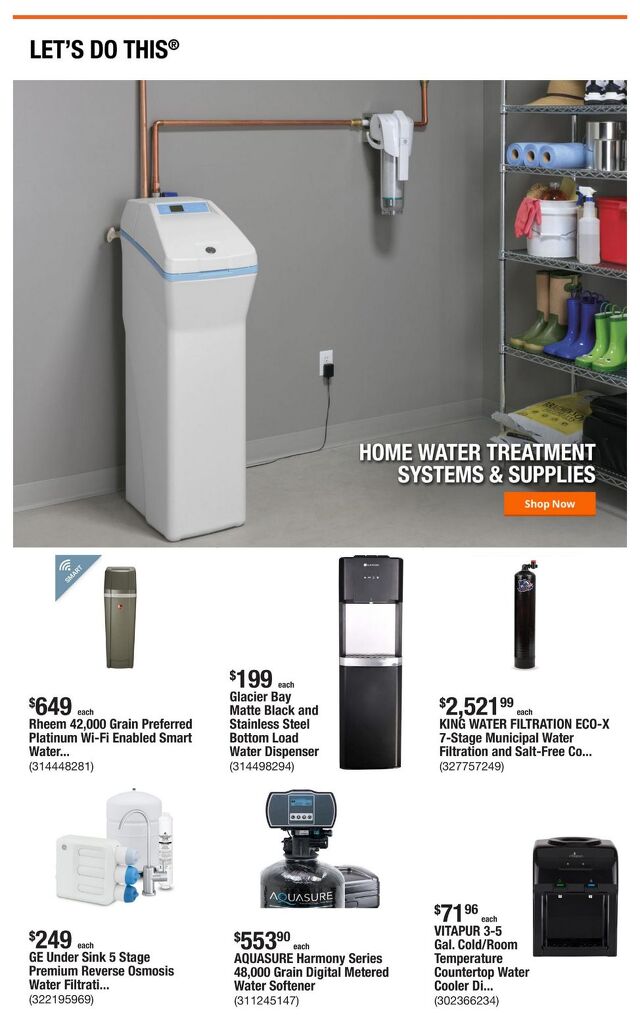 Catalogue Home Depot from 10/09/2025
