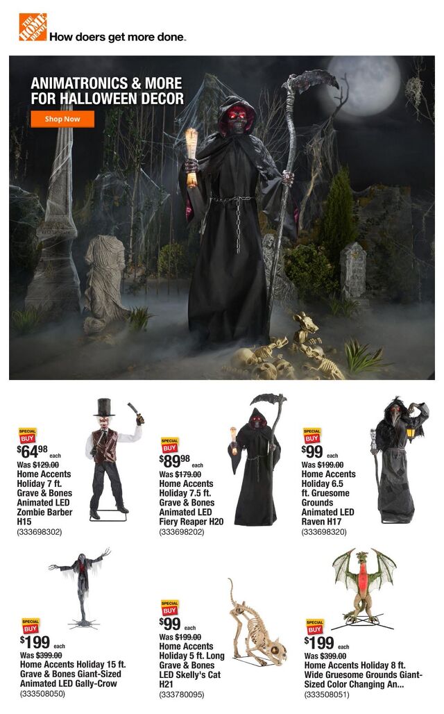 Catalogue Home Depot from 10/09/2025