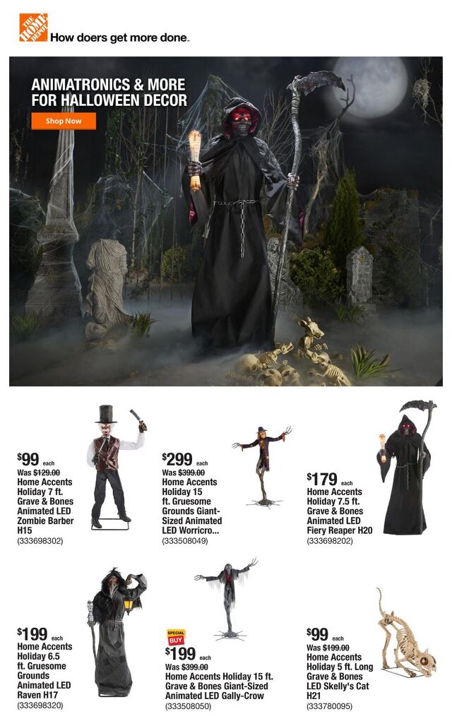 Catalogue Home Depot from 10/09/2025