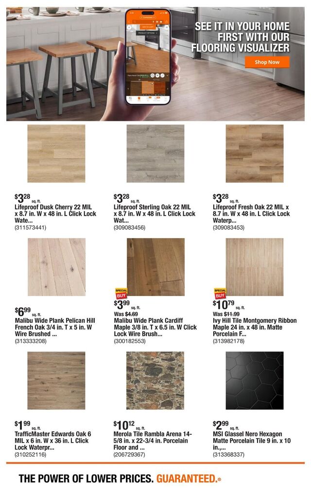 Catalogue Home Depot from 10/09/2025