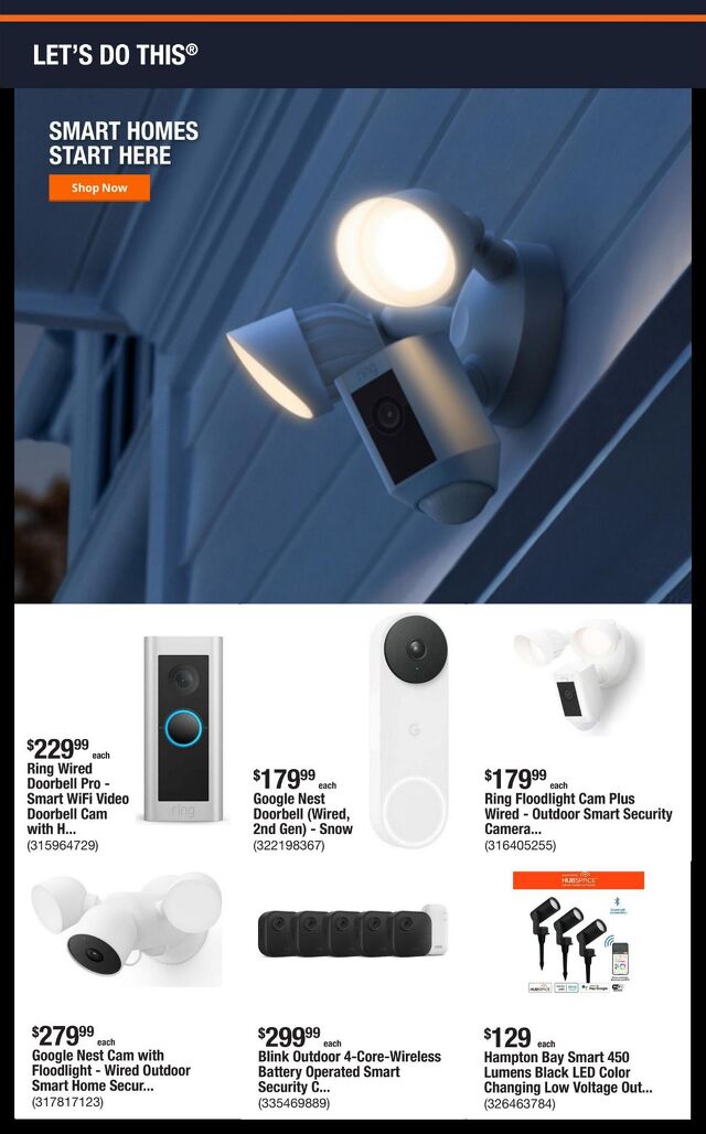 Catalogue Home Depot from 10/13/2025