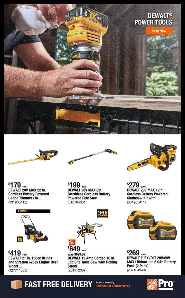 Catalogue Home Depot from 10/13/2025
