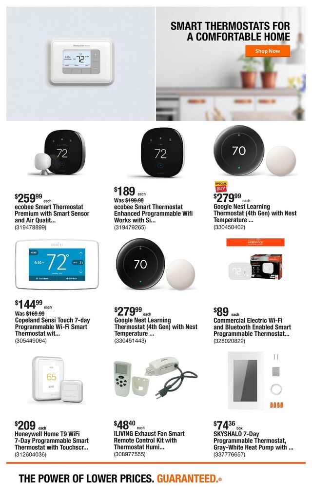 Catalogue Home Depot from 10/16/2025