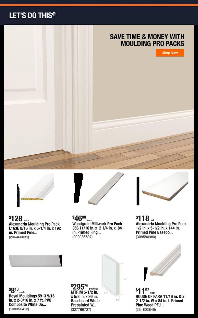 Catalogue Home Depot from 10/20/2025