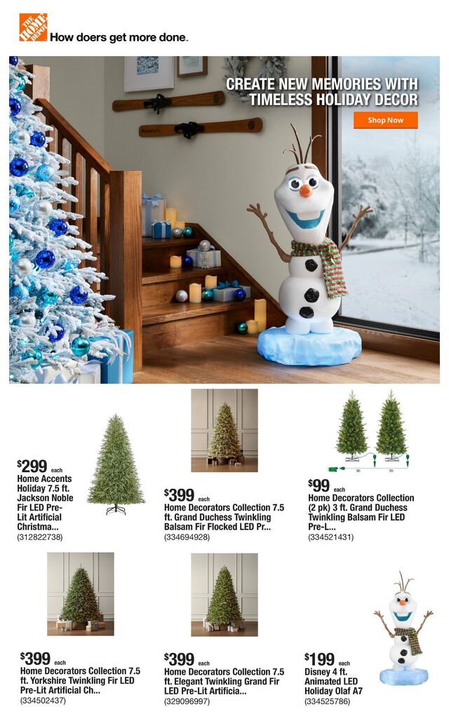 Catalogue Home Depot from 10/23/2025